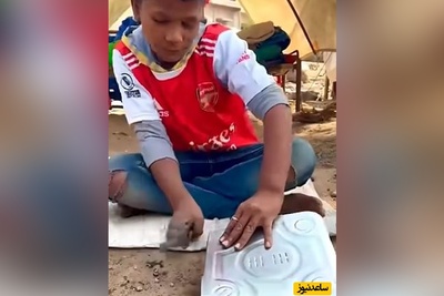 خلاقیت مشاغل | ابتکار منحصربه‌فرد و ترفند خلاقانه برای ساخت خاک‌انداز از جعبه‌های دورریختنی! ابزار کاربردی، بدون هزینه! ♻️چه شاهکاری شده واقعا آفرین بهت! 👌😍+ویدیو