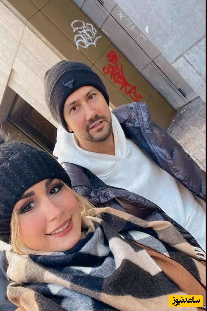 سلفی عاشقانه و زیبای شاهرخ استخری با پرنسس کوچولوهای ناز و بانمکش+عکس