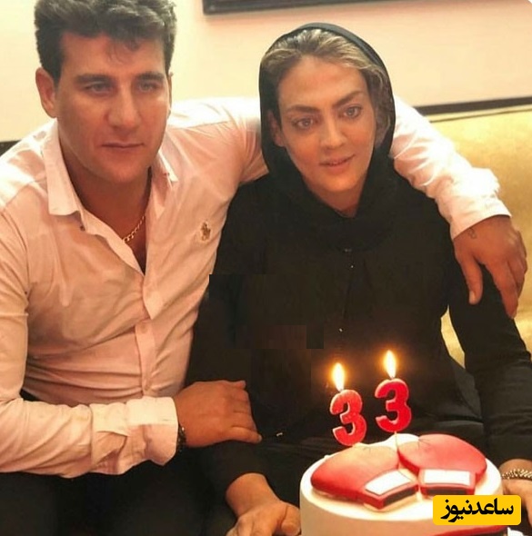 کیک تولد شهربانو منصوریان