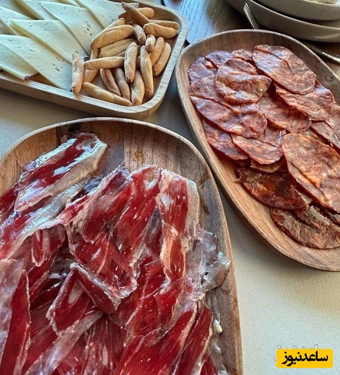 میز غذای عجیب جورجینا برای تولد پسرش 