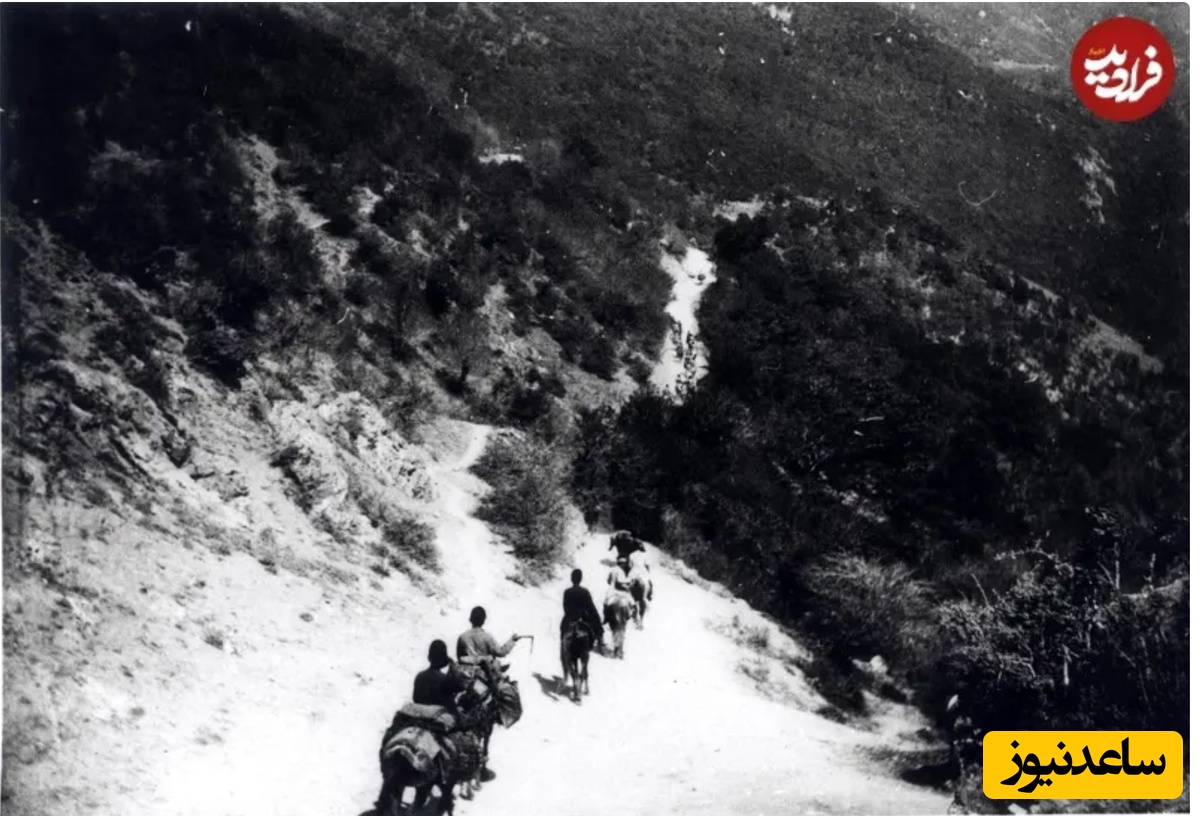 عبور کاروان سلطنتی از جادۀ «هزارچم»