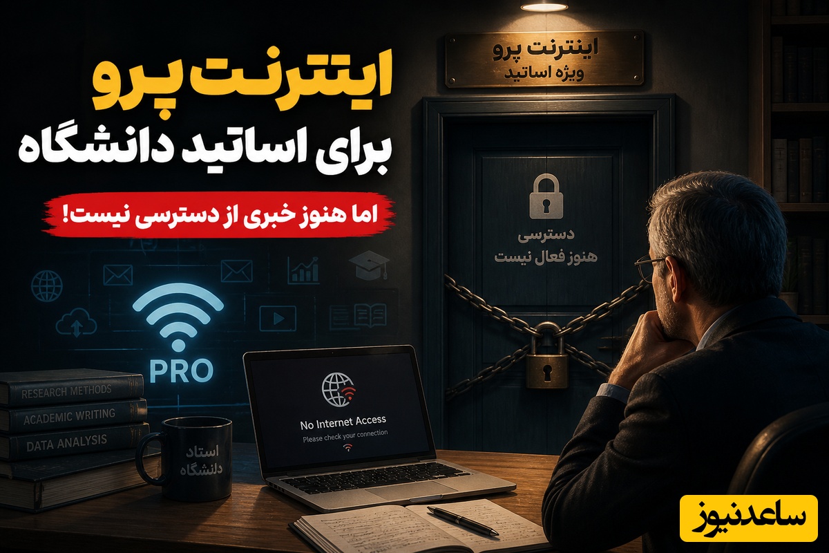 اینترنت «پرو» برای اساتید؛ 2.2 میلیون تومان برای 50 گیگ! اما هنوز خبری از دسترسی نیست + جزئیات