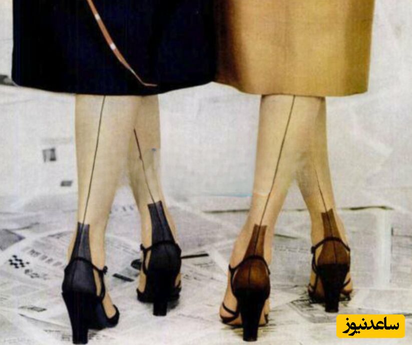 رنگامیزی پاهای زنان به دلیل کمبود جوراب شلواری در جنگ جهانی دوم/ وقتی وسط جنگ هم به فکر پز دادنی