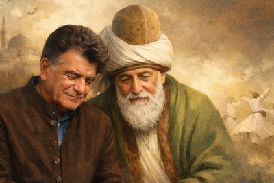 آهنگ خوب گوش کنیم/ زیباترین غزل مولانا با صدای بهشتی استاد شجریان، خسرو آواز ایران: آمده‌ام که سَر نهم؛ عشقِ تو را به سر بَرم...😍