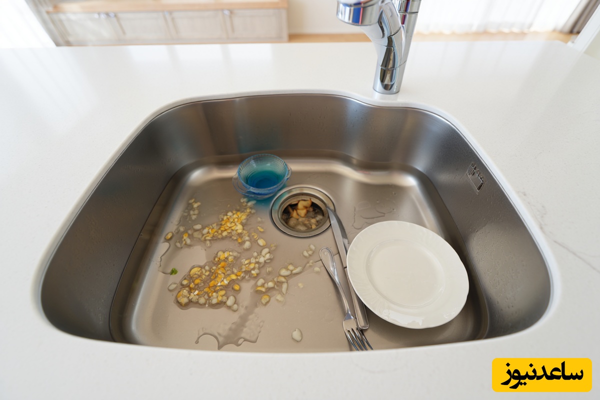 علت گرفتگی لوله فاضلاب آشپزخانه چیست؟