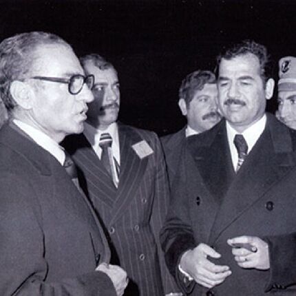 صدام و محمدرضا پهلوی