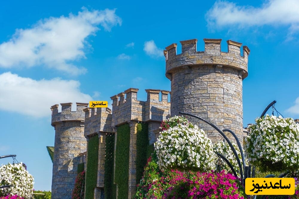  باغ گل معجزه دبی