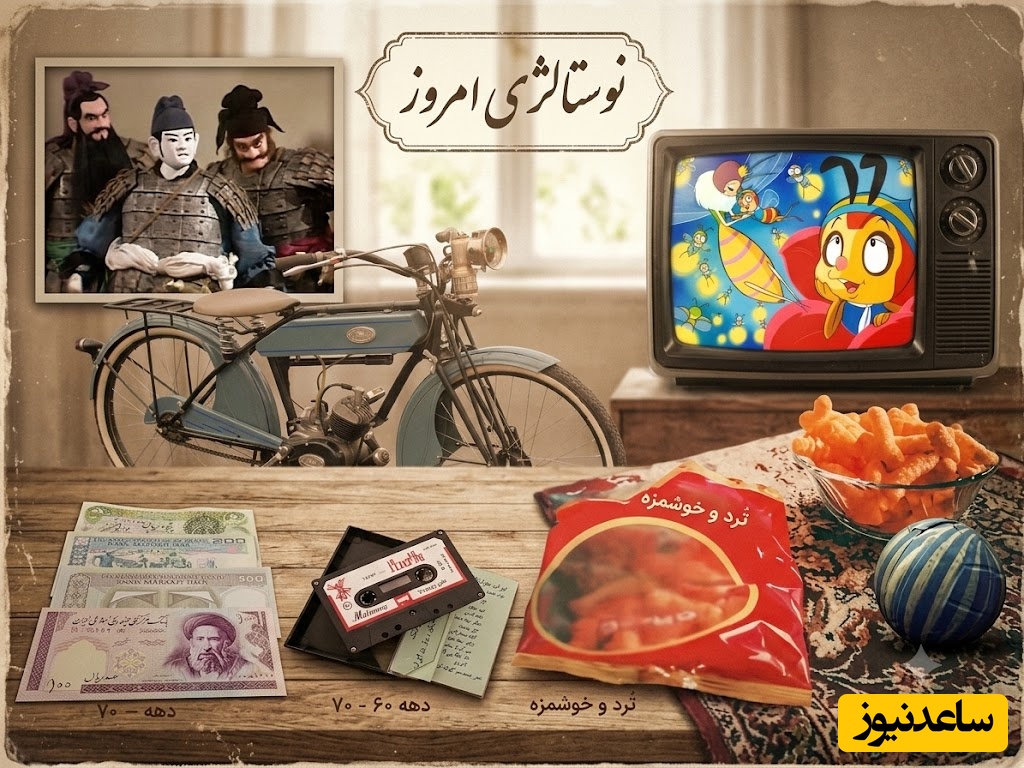 نوستالژی امروز 19 خرداد 1405 / فقط بچه‌های دهه 60 می‌فهمند چرا این خاطرات هنوز این‌قدر شیرین است / روزهایی که نه موبایل بود، نه اینترنت؛ اما خاطراتش هنوز قلب دهه شصتی‌ها را می‌لرزاند + ویدئو