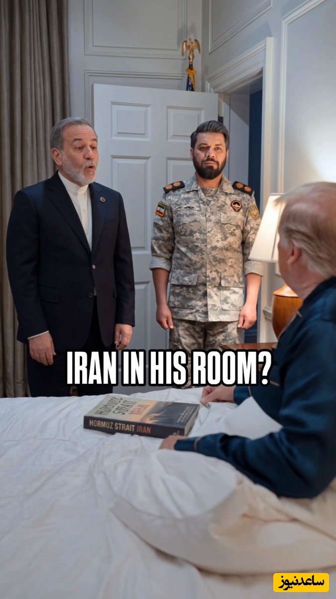 نفوذ مخفیانه سپاه پاسداران و عراقچی به اتاق خواب ترامپ / رسما قبض روح شد🤣