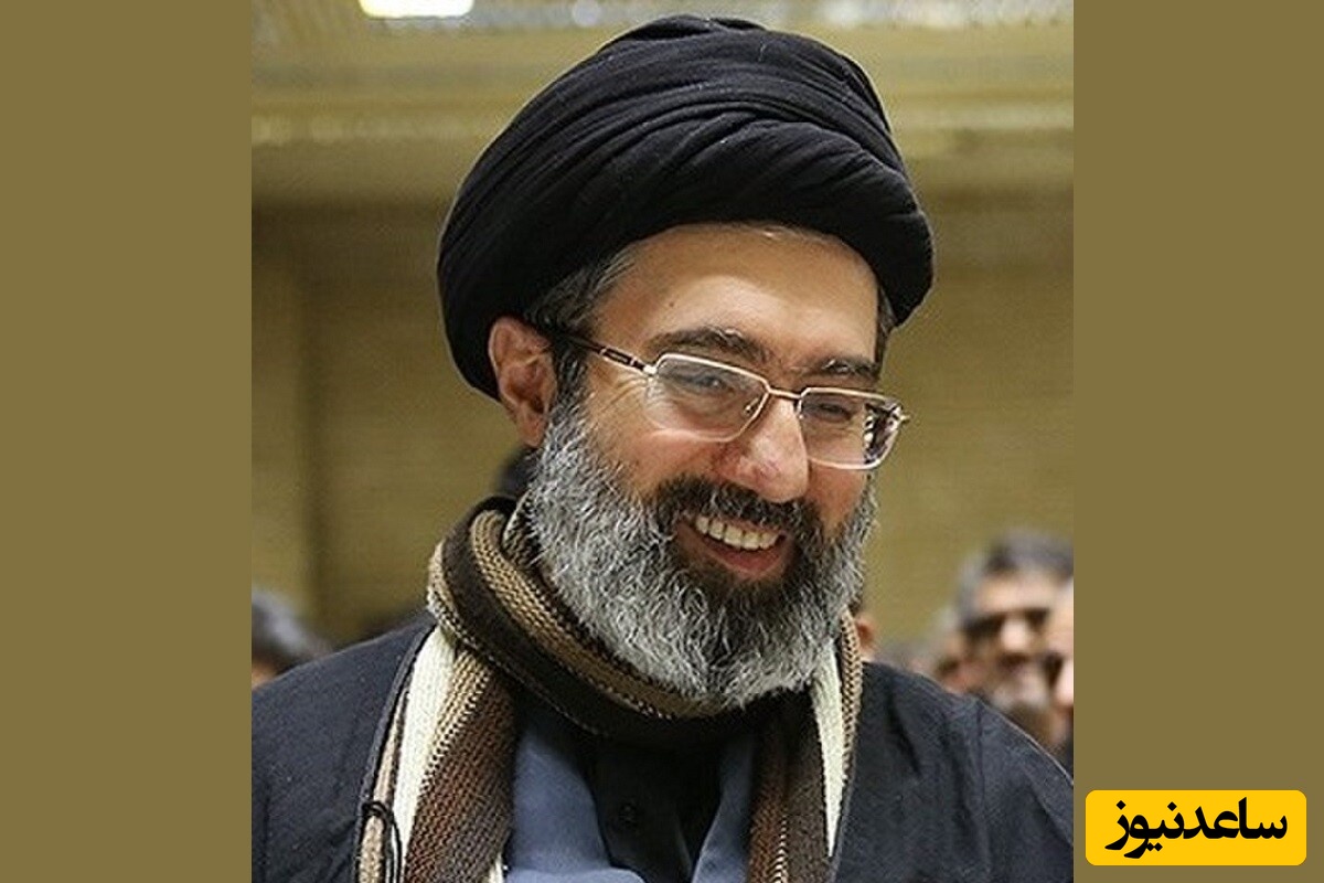 آموزش بدون تشریفات رهبر معظم انقلاب بر روی موکت +عکس/ یک سینی چای سهم پسر رهبری از آقا زادگی...