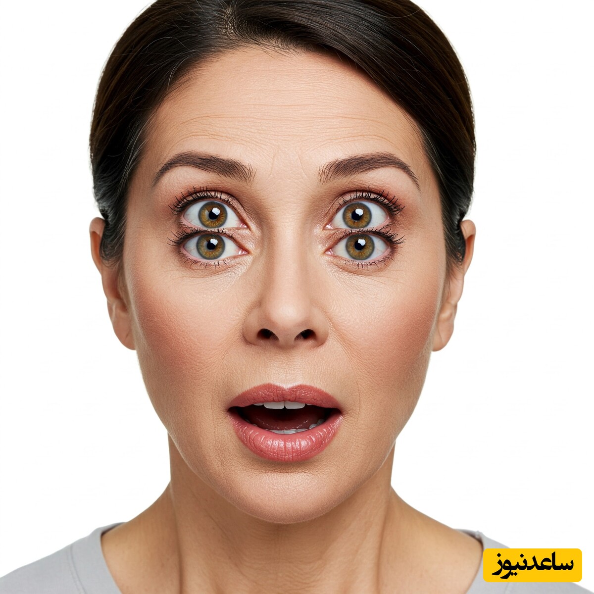چشمهایش چهار تا شدن