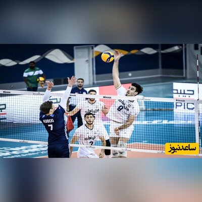 قهرمانی بزرگ جوانان والیبال ایران