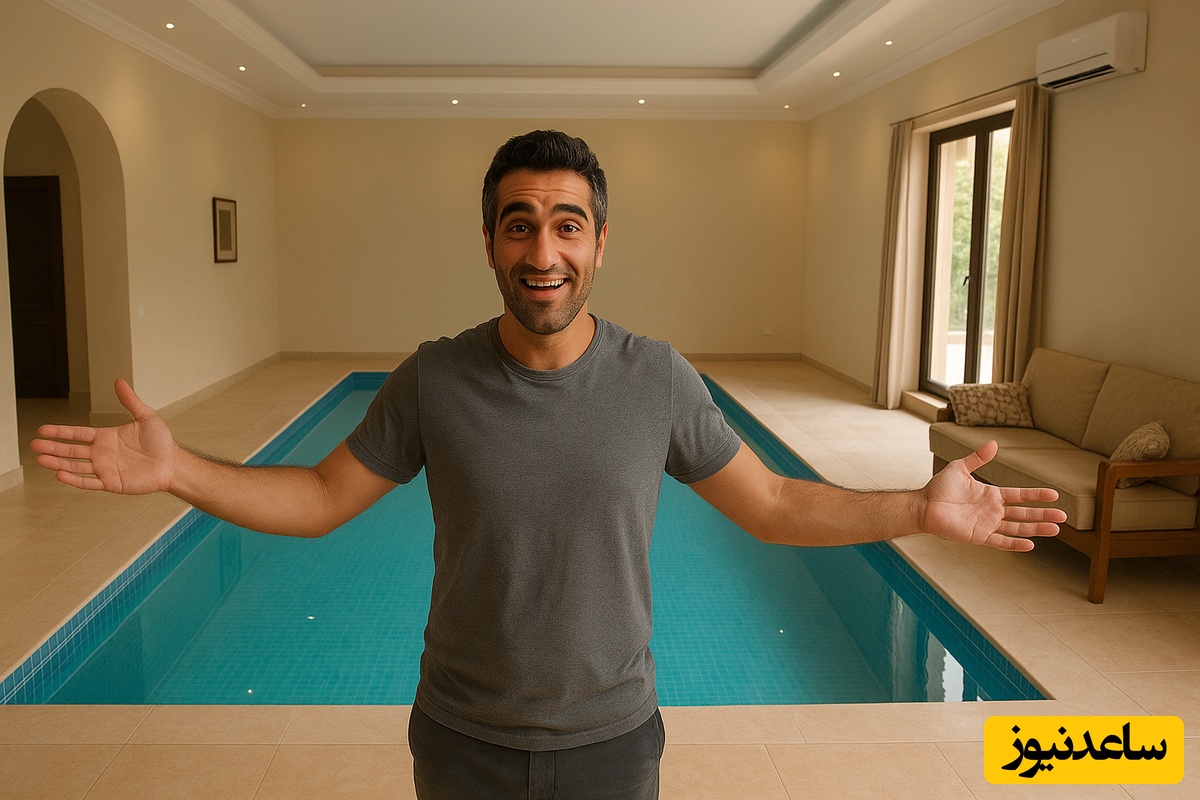 ابتکار منحصربفرد بنّای یزدی در ساخت استخر در یک گوشه از پذیرایی منزل مشتری حماسه‌ای خلق کرد تاریخی!+ویدیو/ میشه دلیل این کارتون رو توی یه جمله بگین؟🙄
