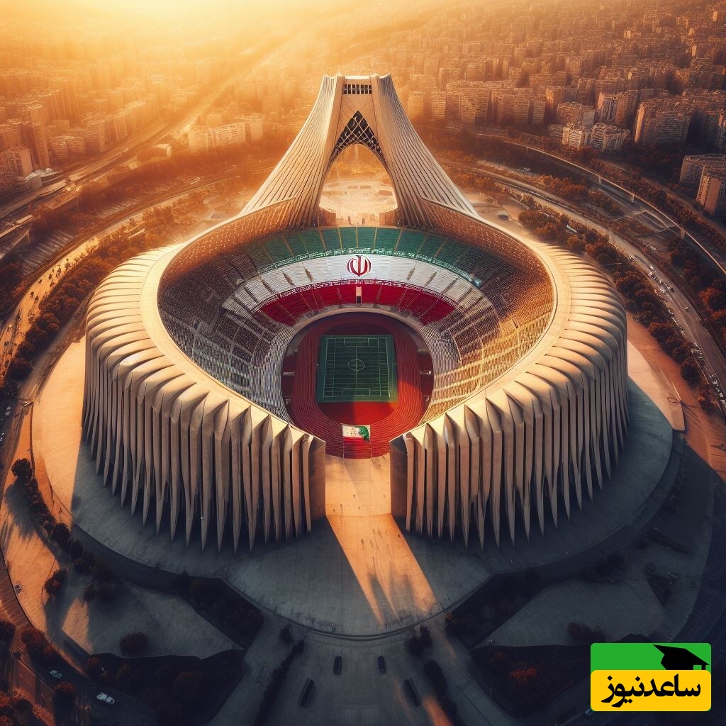 تصویر اعجاب‌آور استادیومی در دل یک سازه‌ی تاریخی ایرانی؛ حقیقت پشت این گنبد فیروزه‌ای در یک زمین فوتبال چیست؟