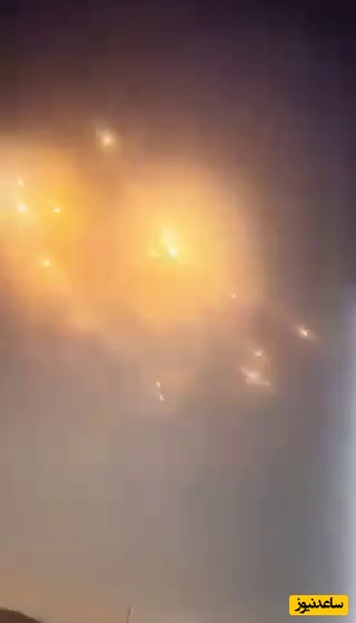 شبی بی سابقه در قلب اسرائیل/ آسمان تل آویو به جهنم تبدیل شده.... سگان صهیونی در حال فراراند+ ویدیو