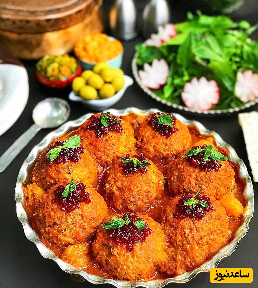 طرز تهیه کوفته تبریزی که یکی از غذاهای اصیل و خوشمزه ایرانیه😍+ ویدئو