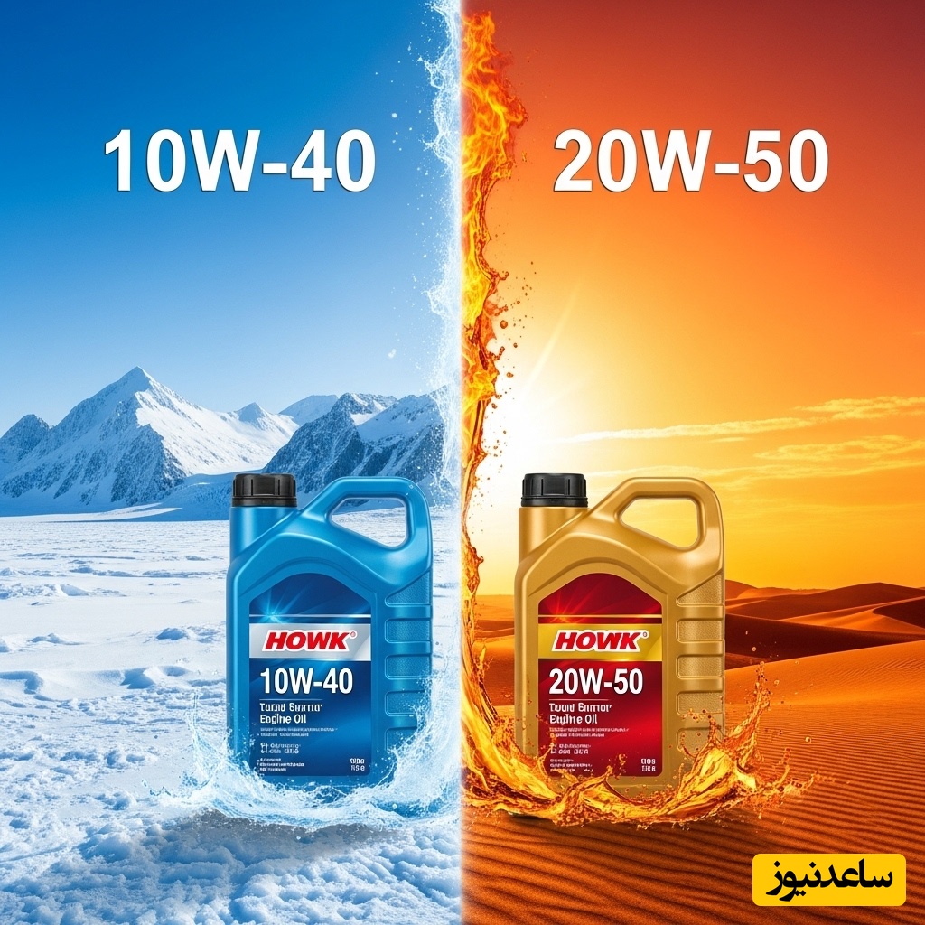 فرق روغن موتور 10W40 با 20W50؛ کدام برای خودروی شما بهتر است؟