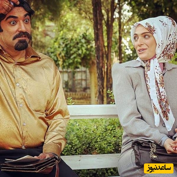 نگین معتضدی با گریمی جالب در سریال شهرک جیم