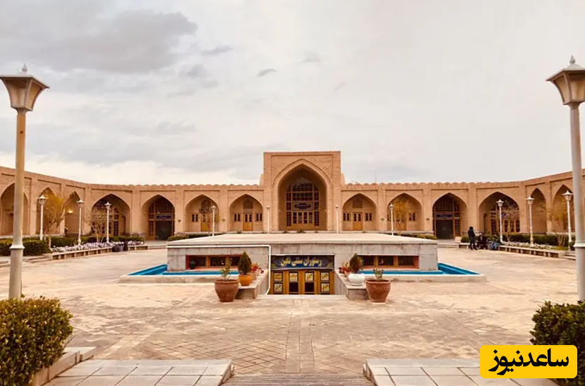کاروانسرای مادر شاه، بنایی تاریخی در اصفهان + فیلم