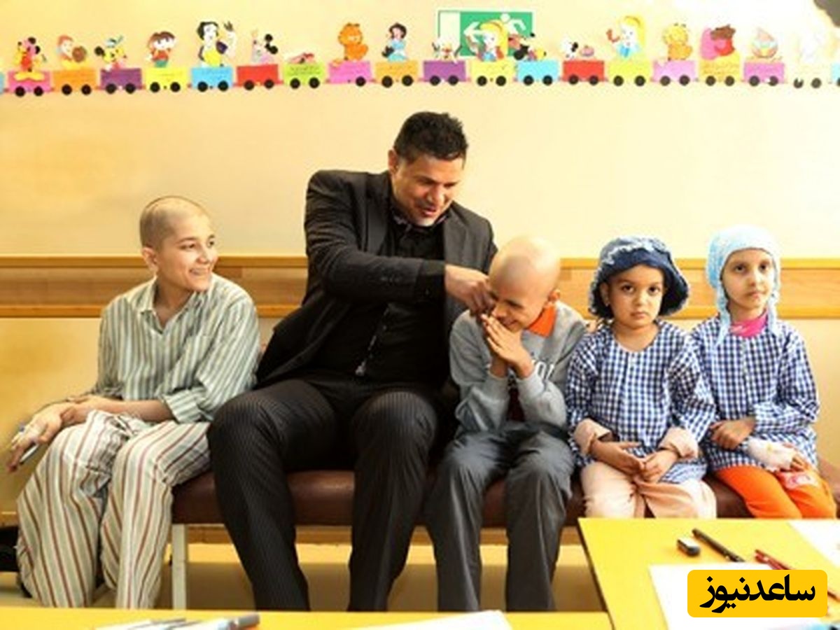 فیلم لورفته از مهمانی خصوصی علی دایی برای بچه های بهزیستی در محل کار مجلل و باصفایش+فیلم/ از استقبال گرم جلوی درب تا پذیرایی بی کم و کسر