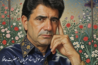 مهمان صدای ملکوتی استاد شجریان باشید؛زیباترین غزل حضرت حافظ با صدای بهشتی محمدرضا شجریان، خسرو آواز ایران:غلام چشم آن ترکم که در خوابِ خوشِ مستی...نگارین گلشنش روی است و مشکین سایبان ابرو❤