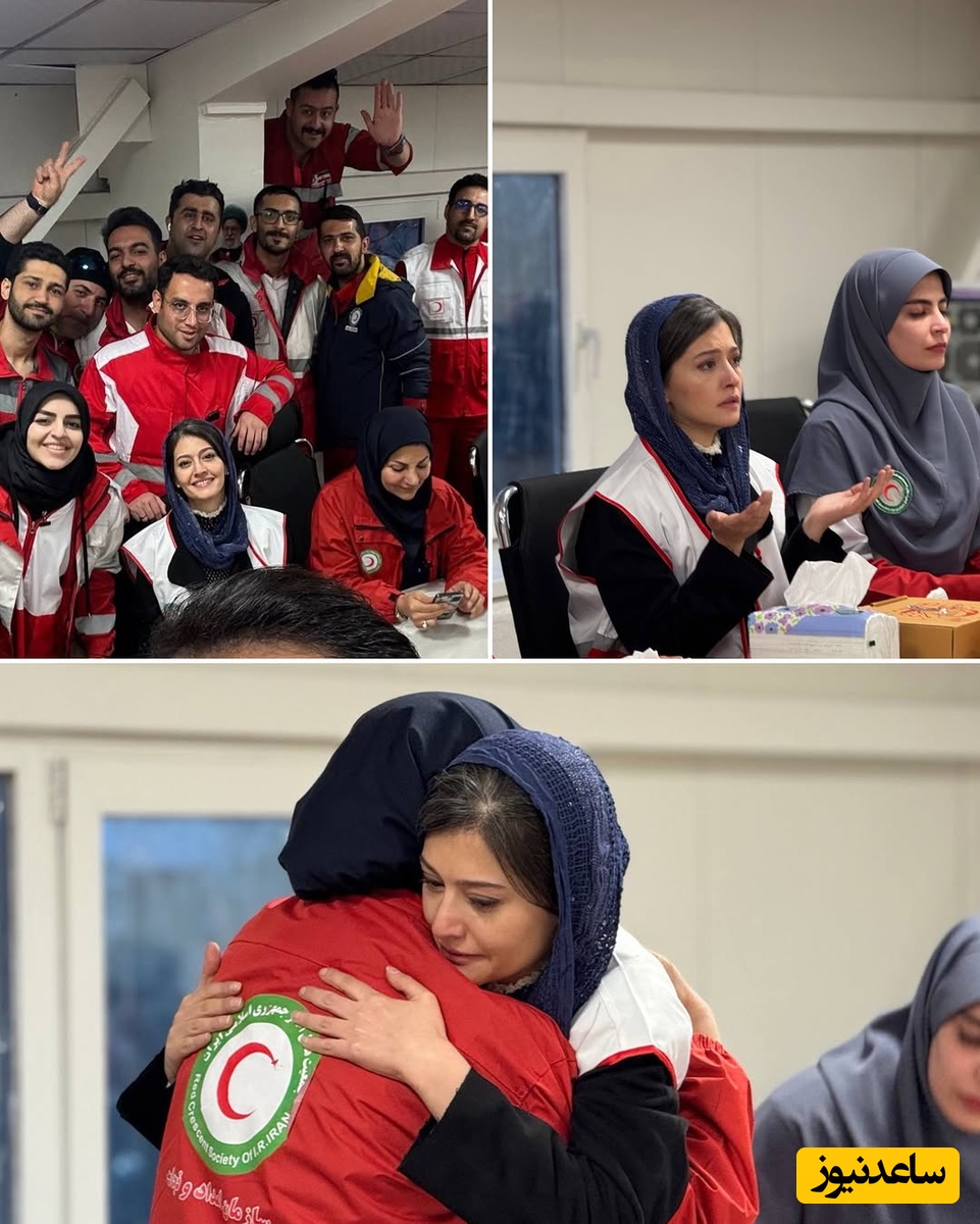 بازیگران در هلال احمر