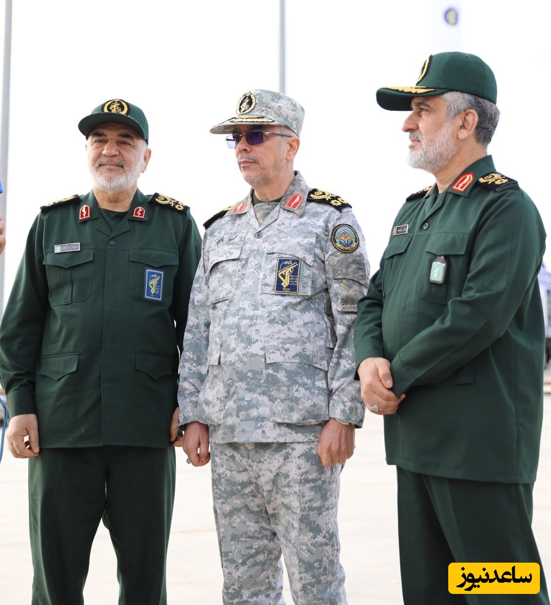 تصویری دیده نشده از 5 فرمانده نظامی شهید شده در حملات اسرائیل در یک قاب+عکس