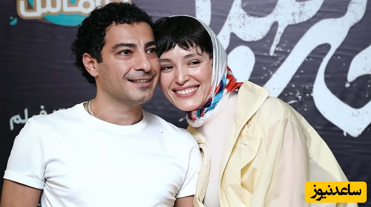 عکس عجیب نوید محمدزاده و فرشته حسینی در ماشین/ اسکار عجیبترین سلفی رو بدیم به این عکس؟