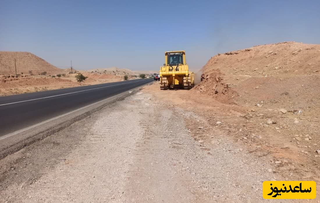 عملکرد راهداری شهرستان لالی بابهسازی قطعه سوم محورلالی به اهواز