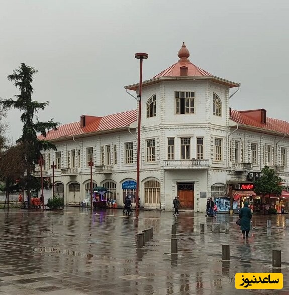 اتفاقی عجیب در رشت؛ آسمان جاده رشت در عرض چند ثانیه سیاه شد+ویدئو