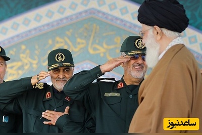 راز سلام نظامی متفاوت و ماندگار سردار سلیمانی به رهبر شهید انقلاب چه بود؟+فیلم