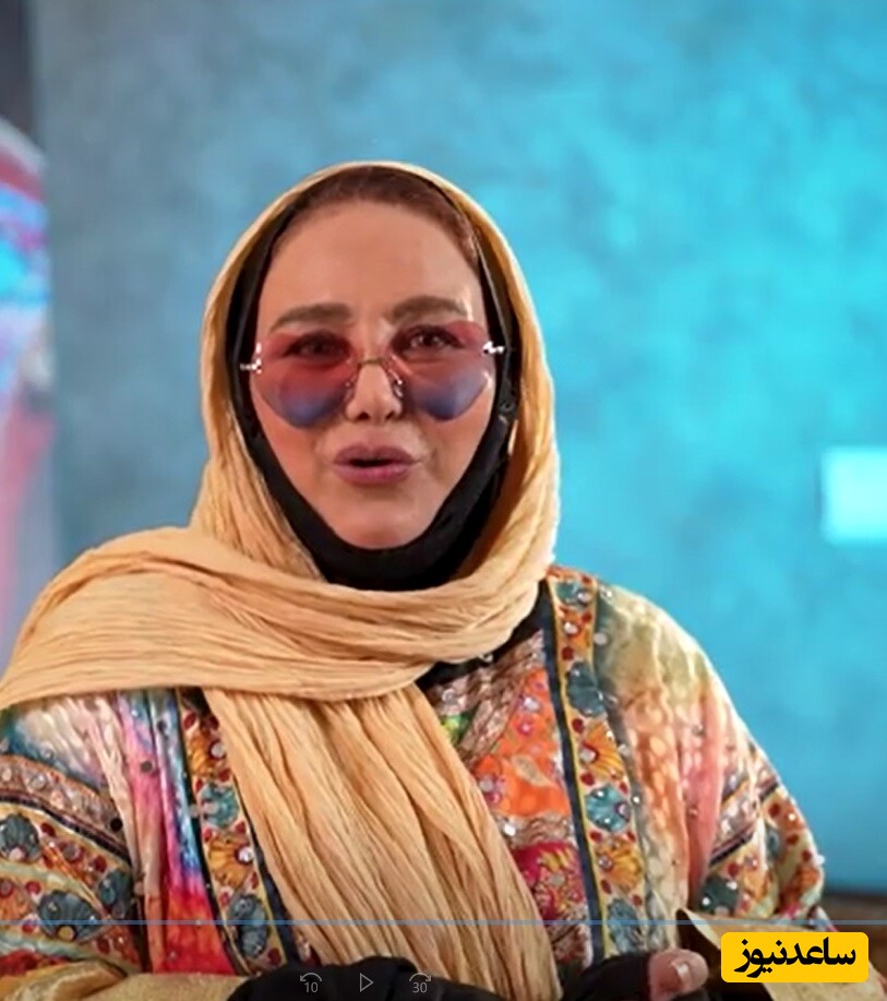 ویدئو/ لات بازی بهنوش بختیاری ستاره درخشان جوکر در شام ایرانی/ یه خر درون و یه بز درون دارم یه جوری میزنمت 3 تیغ که تا آخر عمرت....