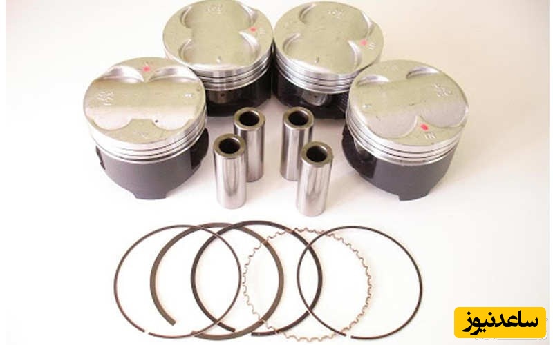 پیستون خودرو از چه اجزایی تشکیل شده است؟
