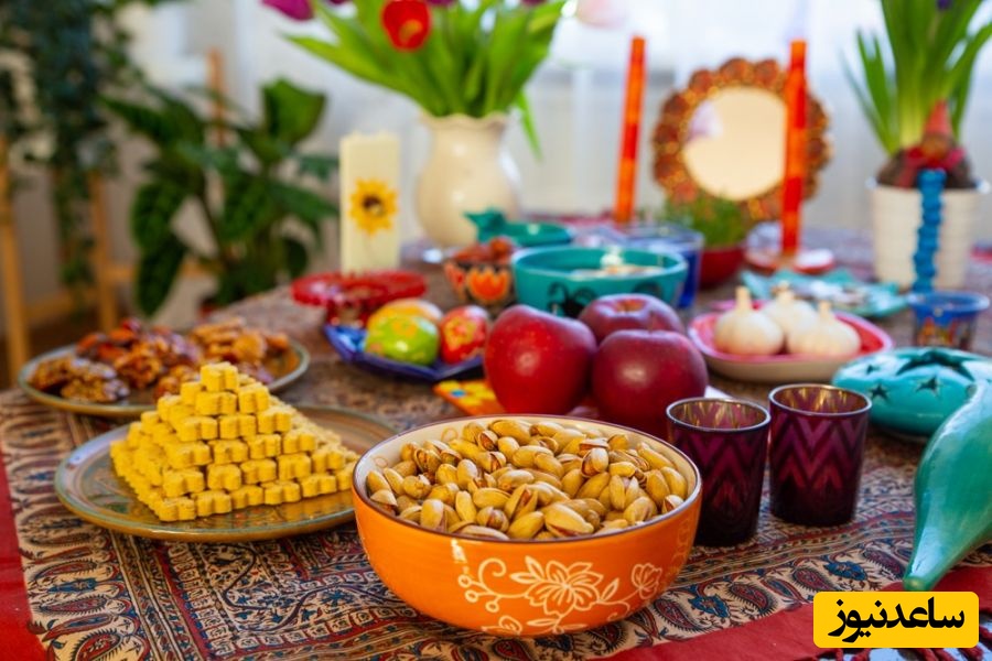 آموزش چیدمان سفره هفت سین منحصر به فرد برای عید نوروز/ فیلم