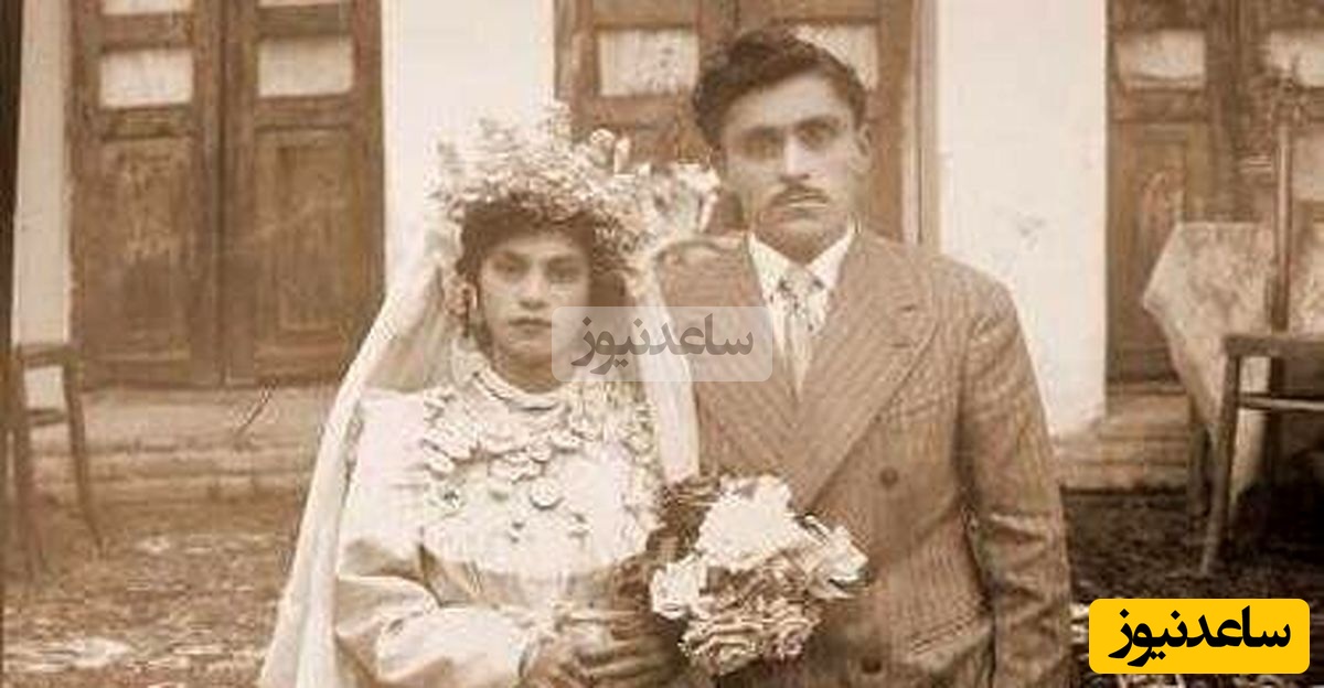 عکس 120 ساله از لباس عروس ژورنالی و امروزی عروس کوچولوی تبریزی در دوران قاجار