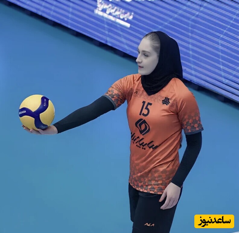 زهرا گونش نه مرسی ما آیتک سلامت داریم / فیلم درخشش ستاره آذری چشم رنگی والیبال ایران در زمین مسابقه 😍