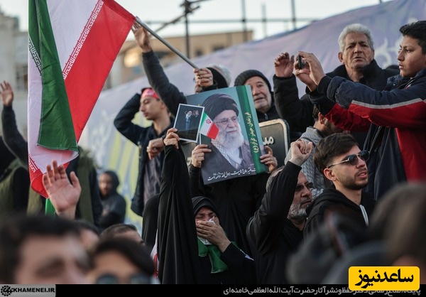 تصاویری از حضور مردم داغدار ایران در خیابان‌های سراسر کشور