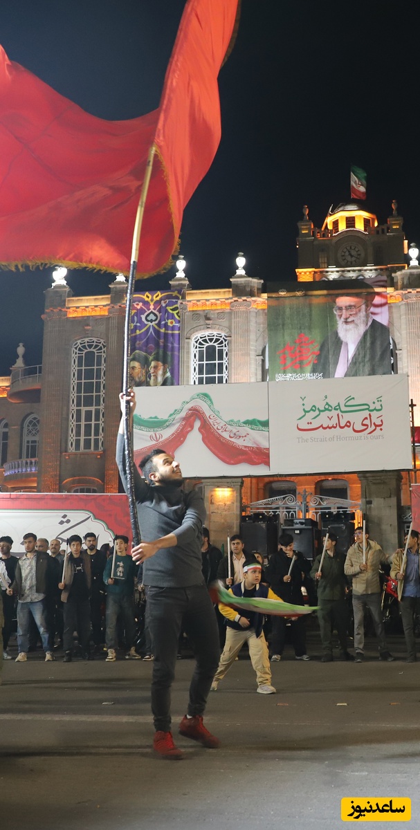 شاه حسین گویان هشتاد و یکمین شب تجمعات مردمی