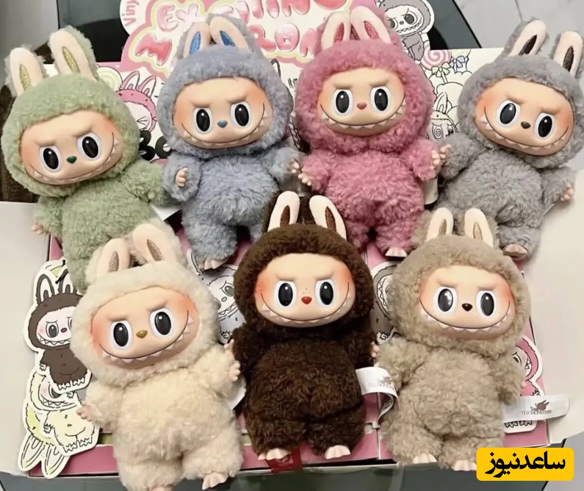 خلاقیت خارق‌العاده اوستا قناد برای پخت کیک لبوبو که این روزها حسابی ترند شده و همه دنبالشن / اگر بچه تو هم عاشق این عروسکا شده واجبه یدونه از اینا براش درست کنی + ویدئو