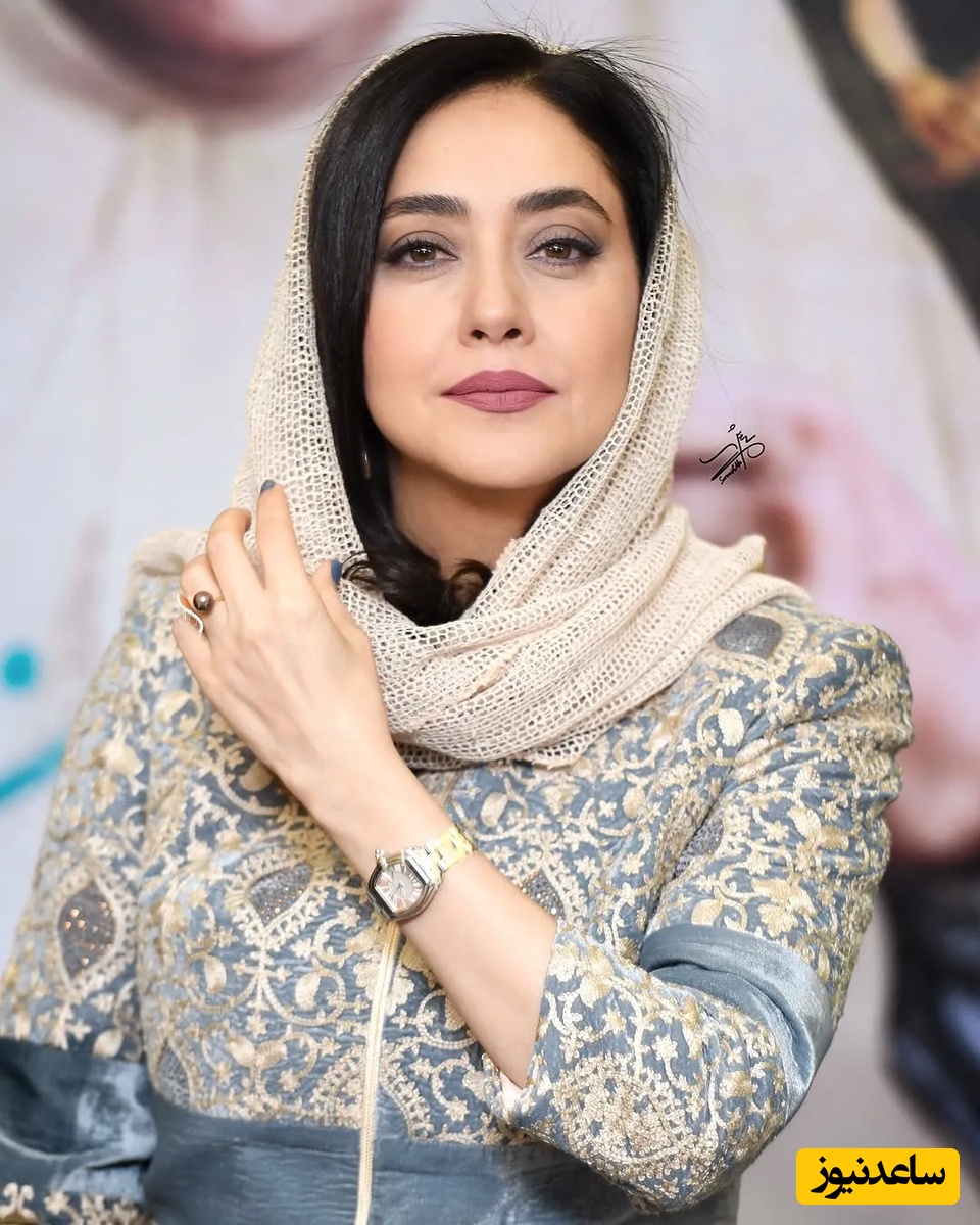 بهاره کیان افشار با استایل شیک رنگی و عینک لیون💚💜