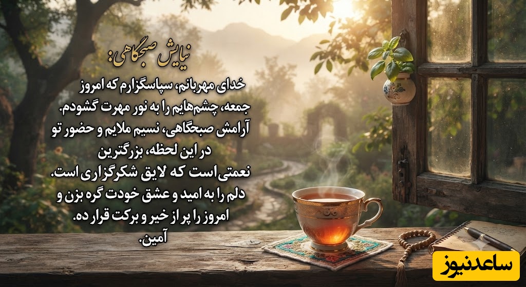 شکرگزاری صبحگاهی/ معجزه شکرگزاری در روز جمعه؛ چگونه دغدغه‌های هفته گذشته را رها کنیم و به استقبال یک روز پربار برویم / شکرگزاری امروز 2 مرداد 1405 + ویدئو