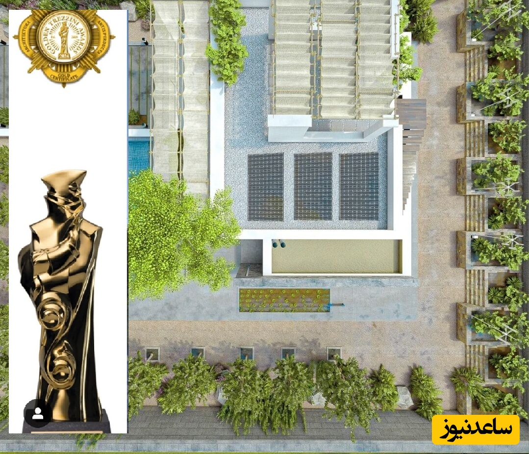 منحصربفردترین خانه سنندج که با معماری خیره‌کننده‌اش برنده جایزه طلا و نقره بین المللی شد/ هنر ایرانی یعنی همین! درجه یک!