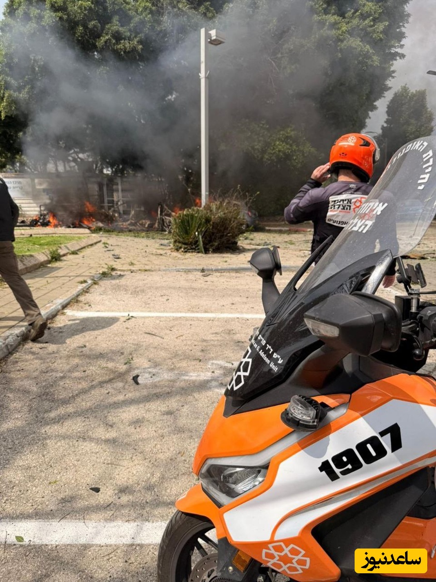 دقایقی قبل؛ بلایی که موشک‌های ایرانی بر سر تل‌آویو آورد!+فیلم