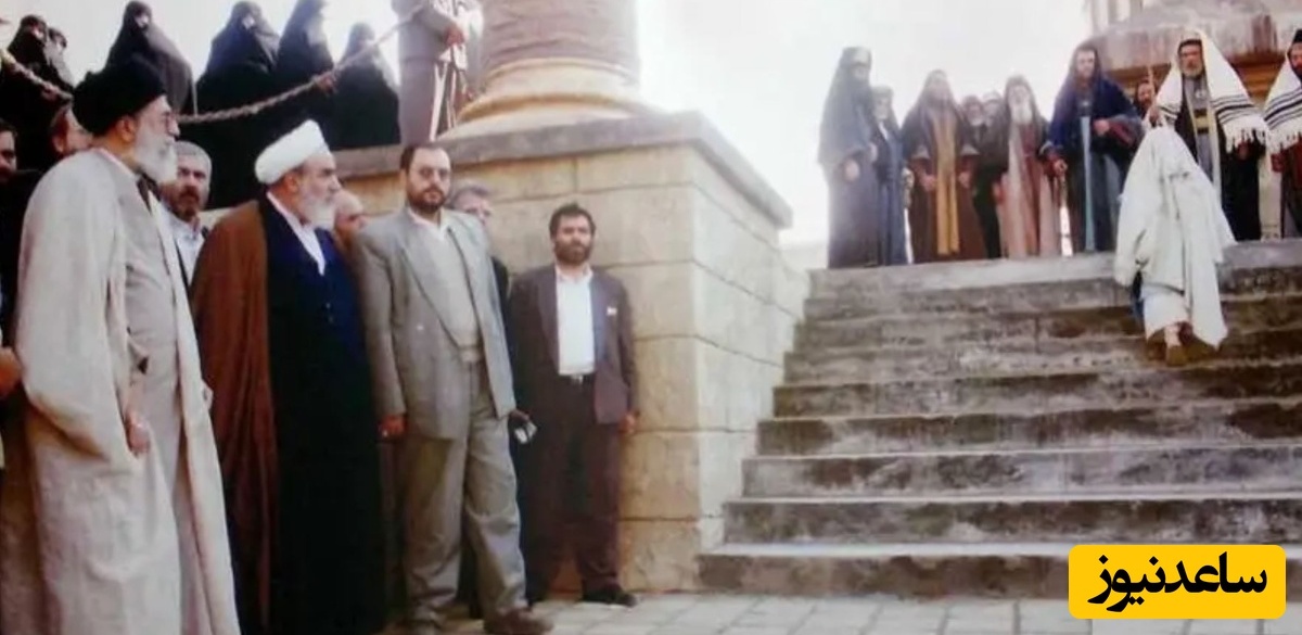 حضور رهبر معظم انقلاب در محل تصویربرداری سریال «مریم مقدس»