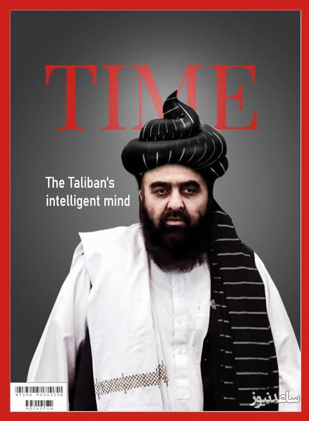 مجله تایم کاریکاتوری را از یکی از مقامات طالبان منتشر کرده است.