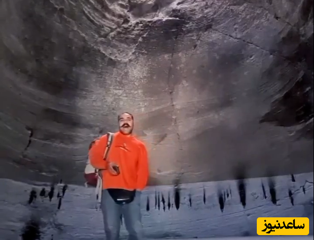 اجرای دلنشین آهنگ شجریان توسط یک گردشگر ایرانی در میان سنگ و صخره ها +فیلم