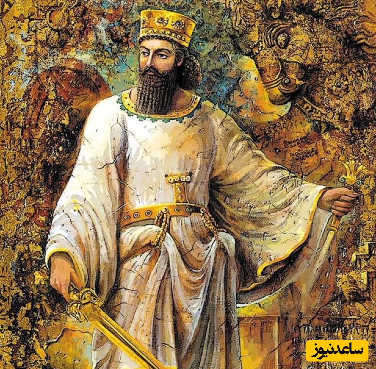 (ویدیو) یکی از گرانبهاترین گنجینه‌های ایران گردنبند زرین هخامنشی/ جلوه‌ای از شکوه و هنر ایران باستان