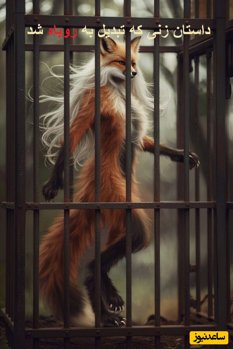 (ویدئو) زن شیرازی که به مادر شوهرش گوشت گربه داده بود تبدیل به روباه شد/ زن بخت برگشته در قفس به سزای اعمالش رسید