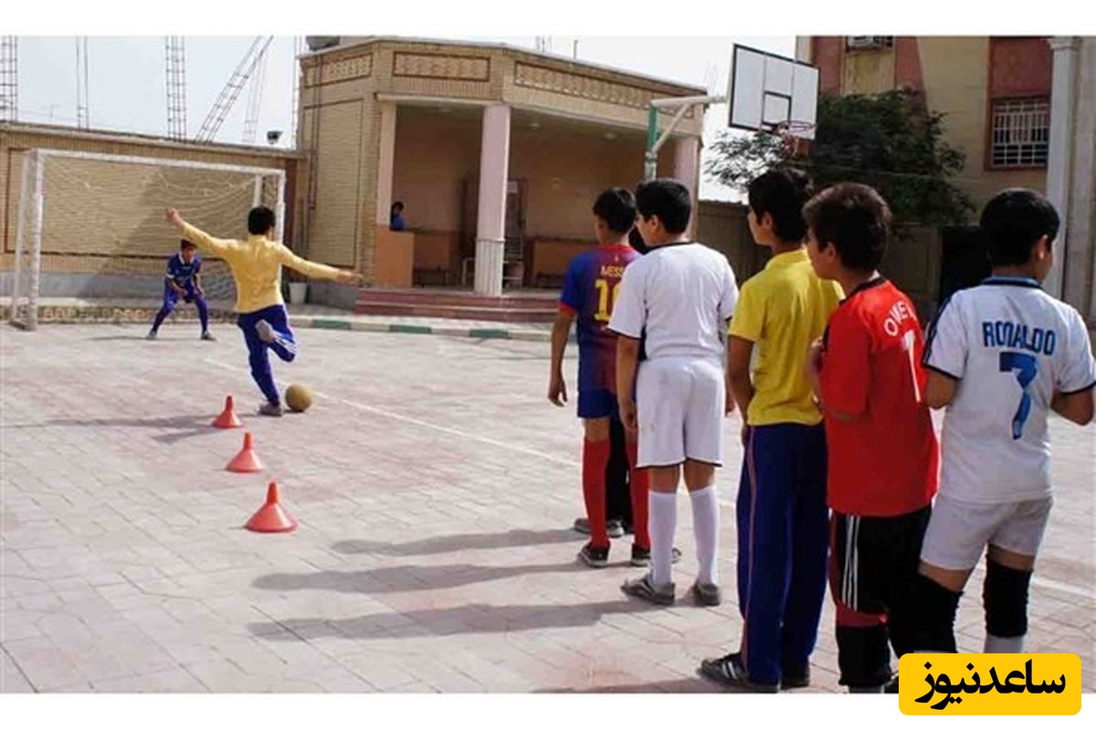 خلاقیت تحسین برانگیز یک پدر ایرانی برای زنگ ورزش دخترش پربازدید شد/ دمت گرم بابای نمونه👌