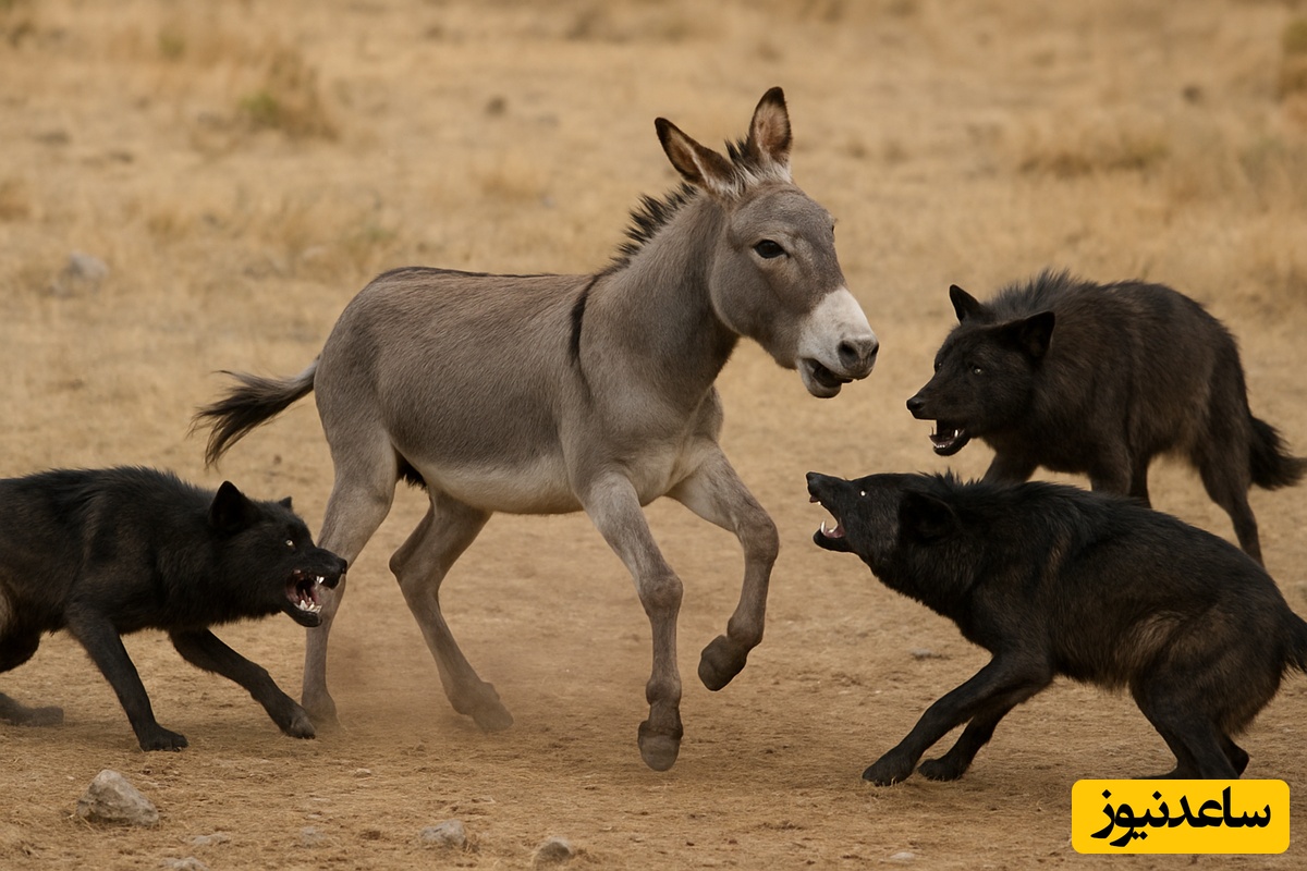 (ویدئو) مستند حیات وحش حیوانات/ راز بقا، این داستان: نبرد نفس‌گیر اُلاغ و گرگ وحشی